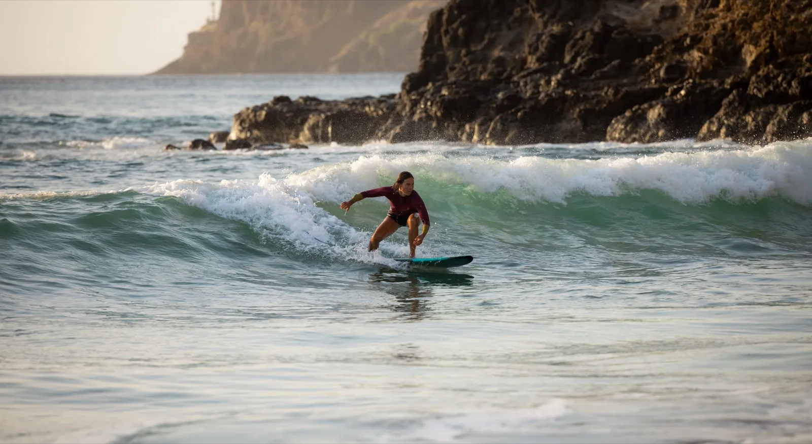 Learning to surf in Cabo Verde