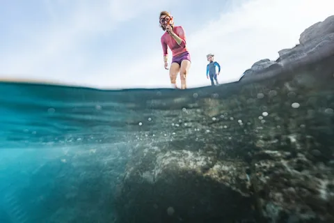 Snorkeling in Tarrafal, Cabo Verde