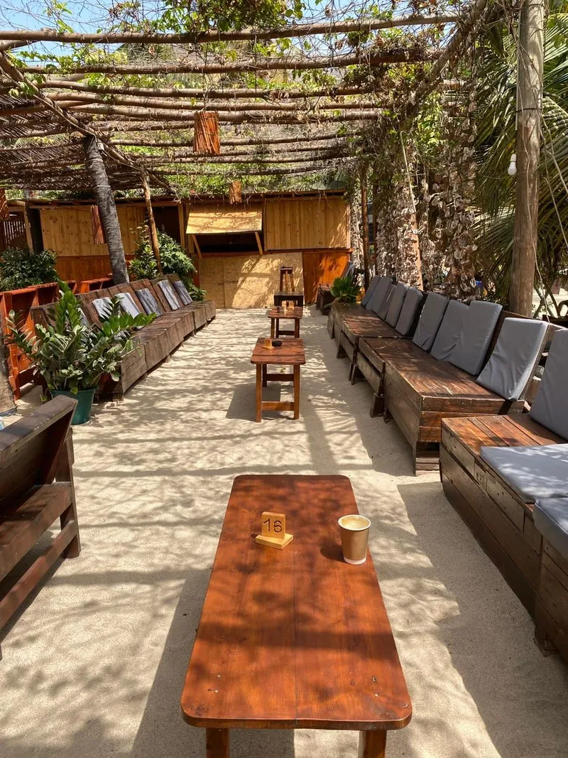 Sunset view from Kabungo Beach Bar, Tarrafal