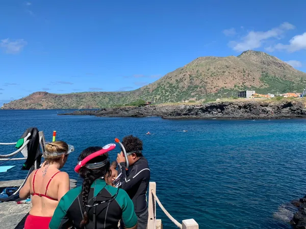 Snorkeling in Tarrafal, Cabo Verde