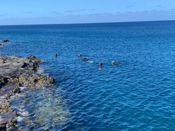 Underwater snorkeling in Cabo Verde