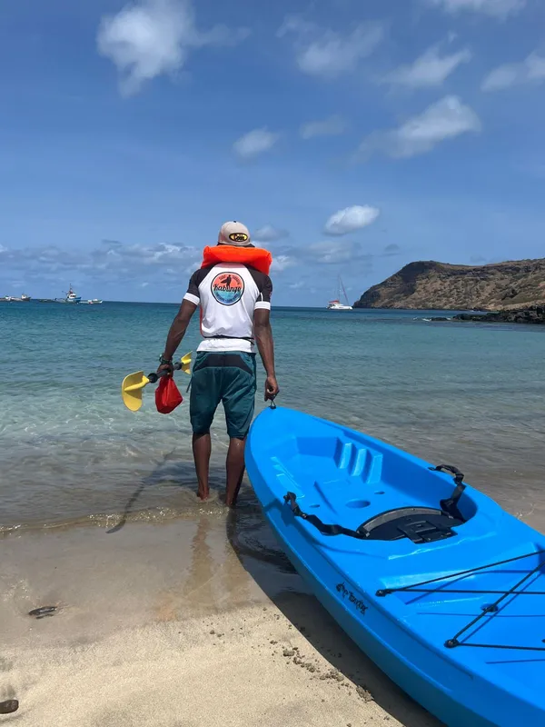 Kayaking in Tarrafal, Cabo Verde