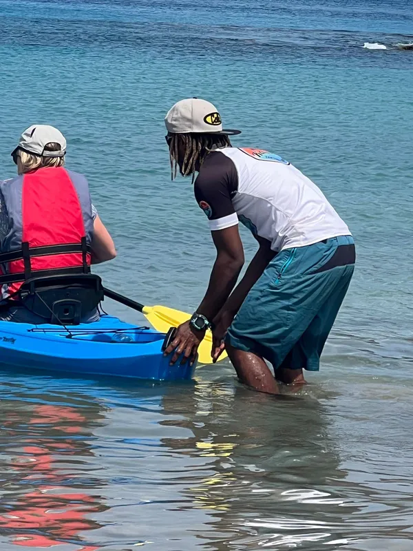 Kayak adventure in Cabo Verde